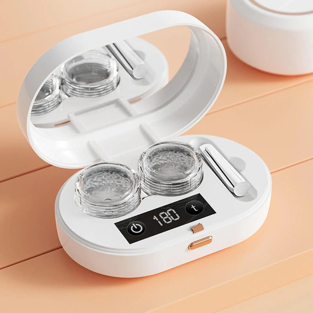 ✨ Ultrasonic Vibration Mini Contact Lens Cleaning Box ✨
Keep your lenses fresh, clean, and ready to wear  🌊👁️