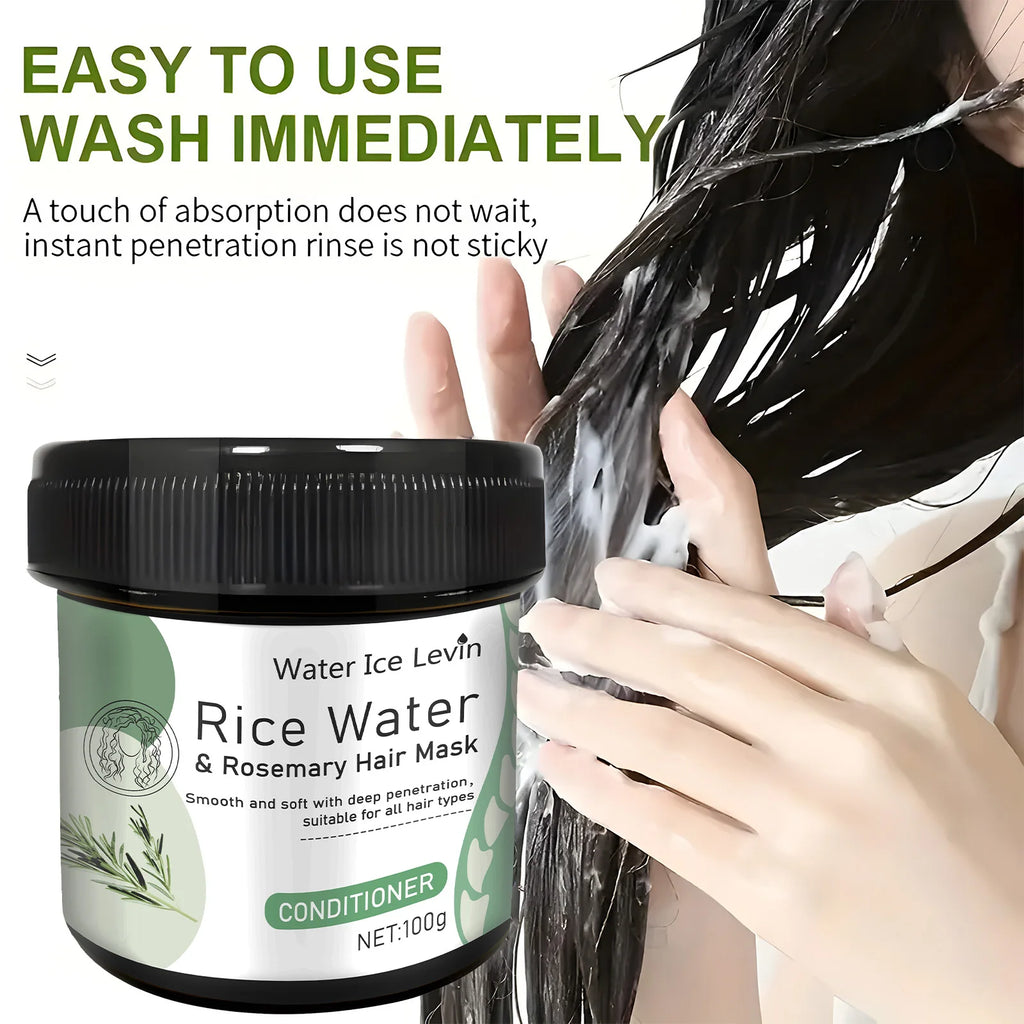 🍚💧Rice WaterRepair Hair Mask- Strength • Smoothness • Shine Revival🌾