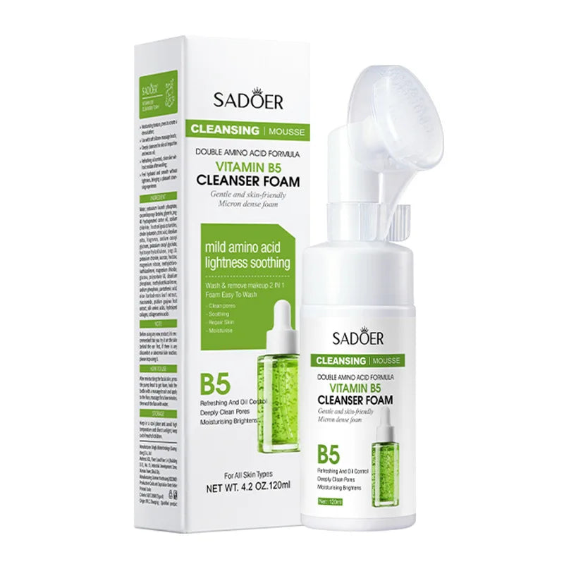 🌸 SAODER Q10 + Vitamin C Facial Cleanser 🌸
Brighten, smooth & refresh your skin every day ✨💧