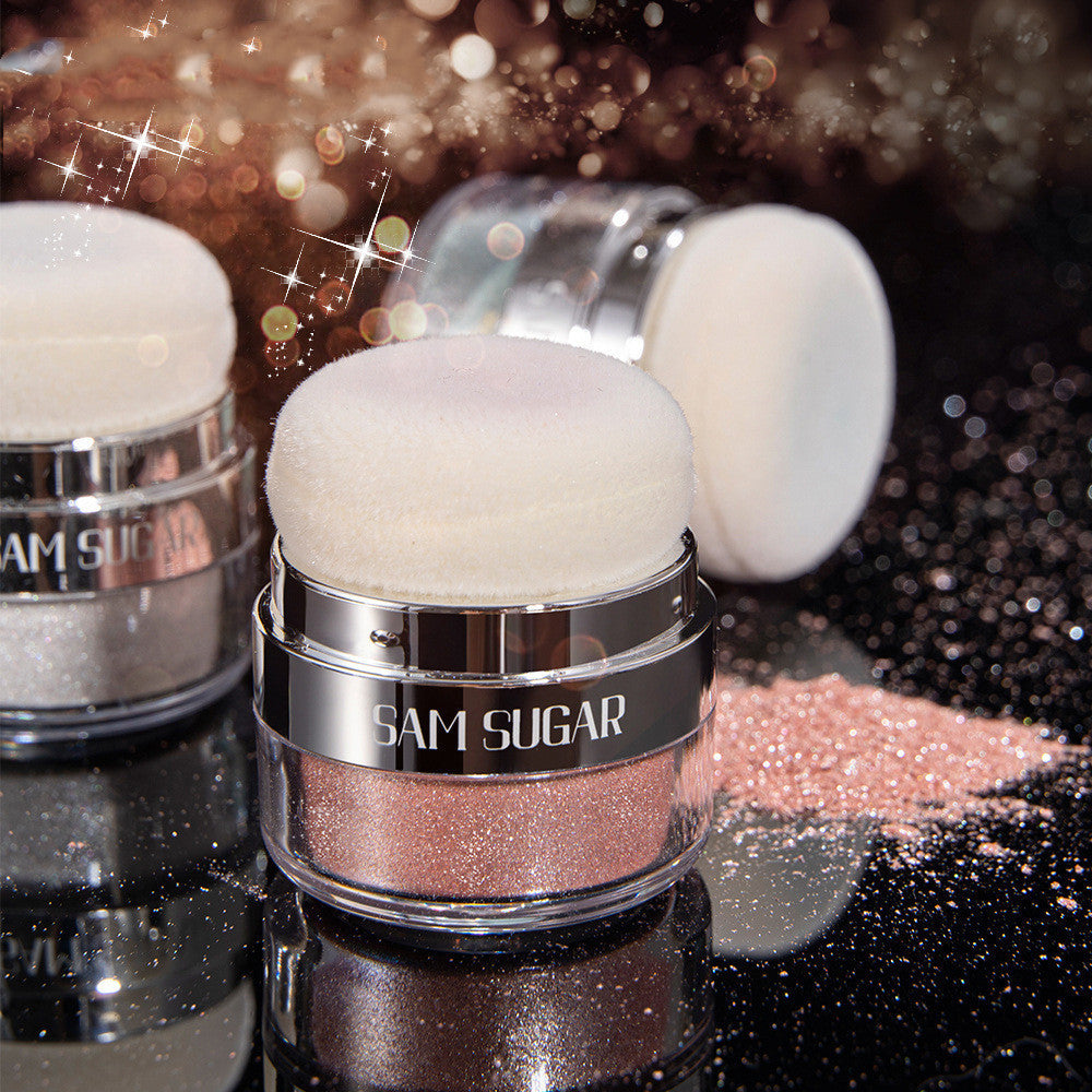 ✨💖SAM SUGAR Air Cushion Highlight Glitter Powder — Multifunctional Glow 💖✨️