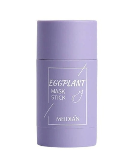 💜Purifying Clay Stick – Green tea, eggplant - Pore Detox & Oil Control Face Mask 🌿