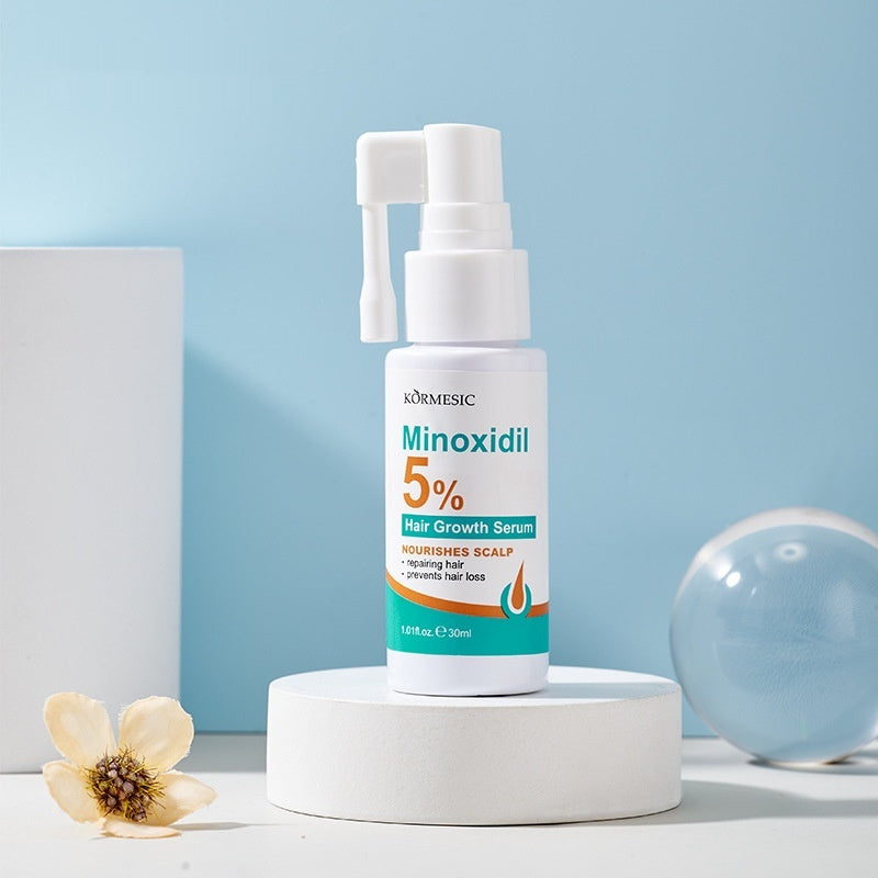 Minoxidil 5% Hair Regrowth Serum – Thickening Scalp Treatment 💧🌸
