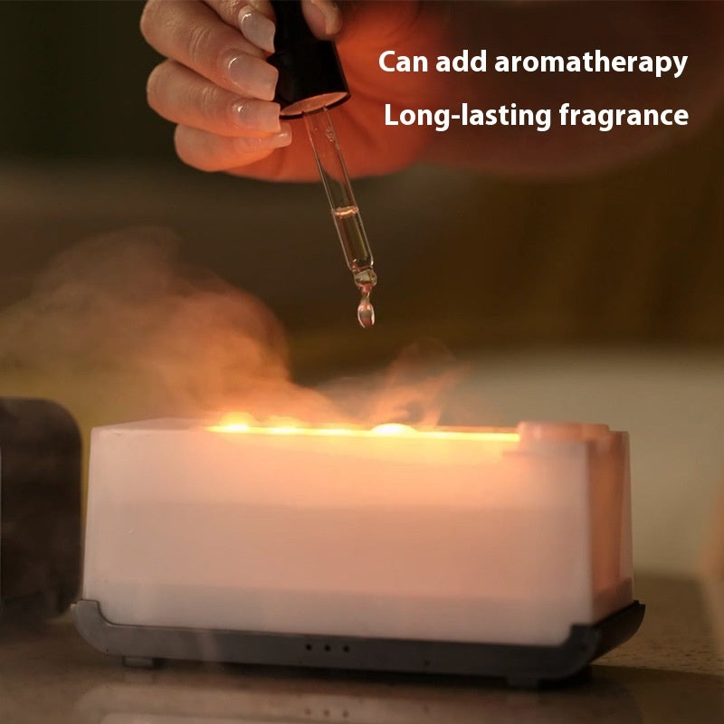 🔥🌫️ Flame Aroma Diffuser & Ultrasonic Humidifier 🌫️🔥