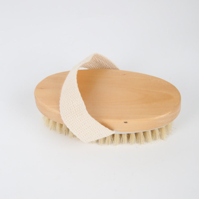 🌿Dry Massage Bristle Brush – Lymphatic & Anti-Cellulite Boost 🌸🦵