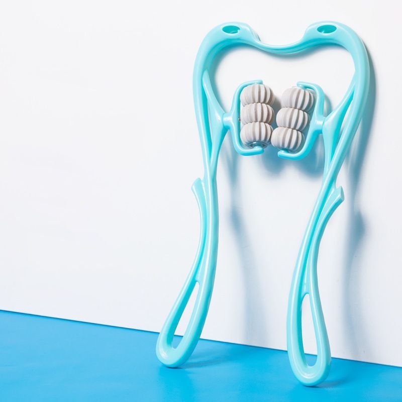 ✨ Neck Bliss. 6-Roller Massage Tool-Because tension doesn’t look good on you 💖