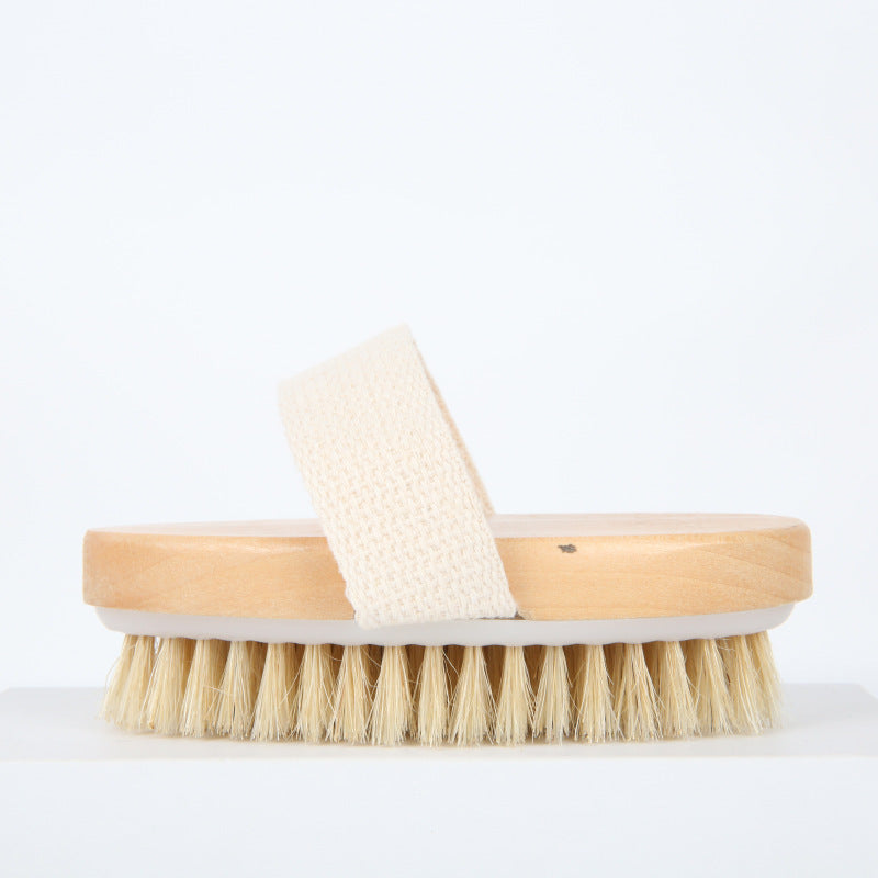 🌿Dry Massage Bristle Brush – Lymphatic & Anti-Cellulite Boost 🌸🦵