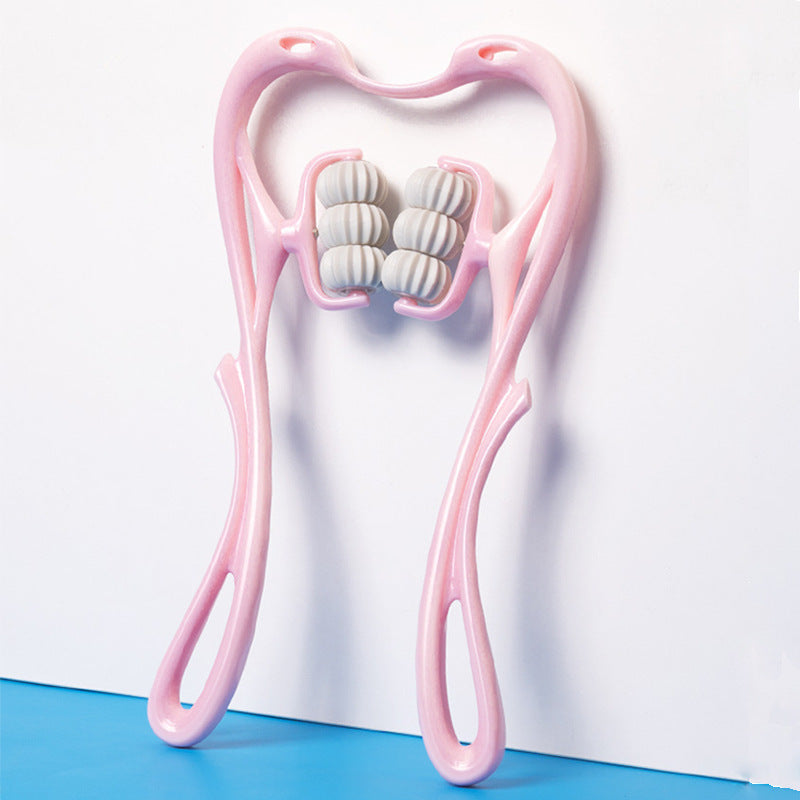 ✨ Neck Bliss. 6-Roller Massage Tool-Because tension doesn’t look good on you 💖