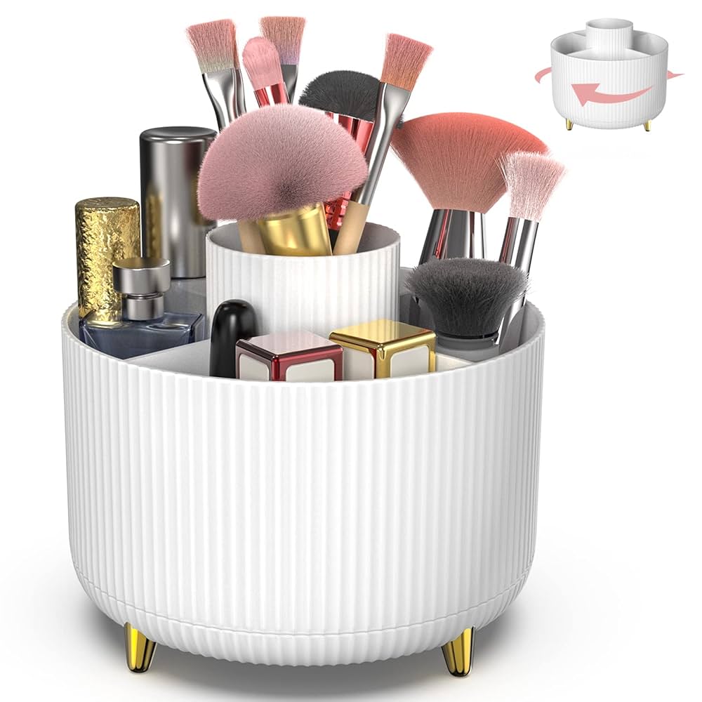 💄360° Rotating makeup organizer✨️