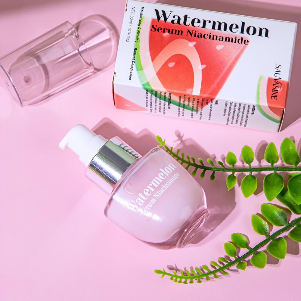 ❤️ Watermelon Niacinamide Serum 30ml – Brightening & Hydrating Glow 🍉✨