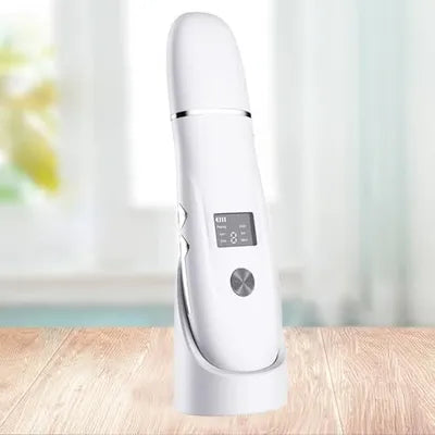 💦Ultrasonic Pore Scrubber & Facial Steamer – Deep Cleansing & Blackhead Removal 🌿🌸