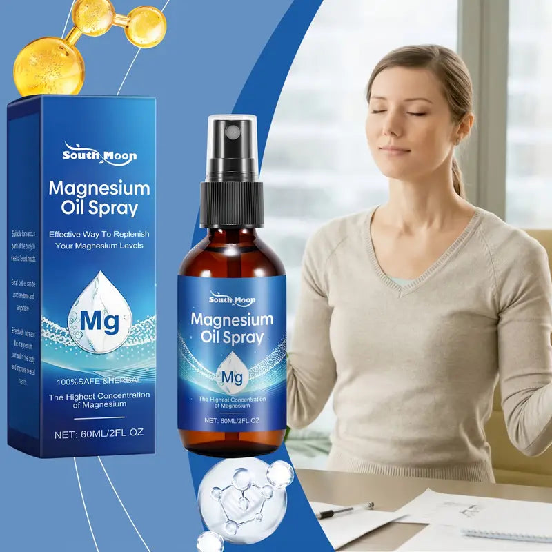 💙🦵🏼Magnesium Oil Spray + Tea Tree – Topical Magnesium Relief💦💙