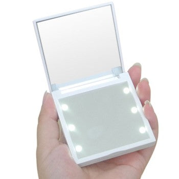 ✨ 6-LED Mini Makeup Mirror 💄