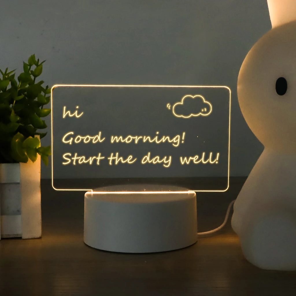 💡 Creative LED Note & Message Board — Write, Glow, Impress ✨